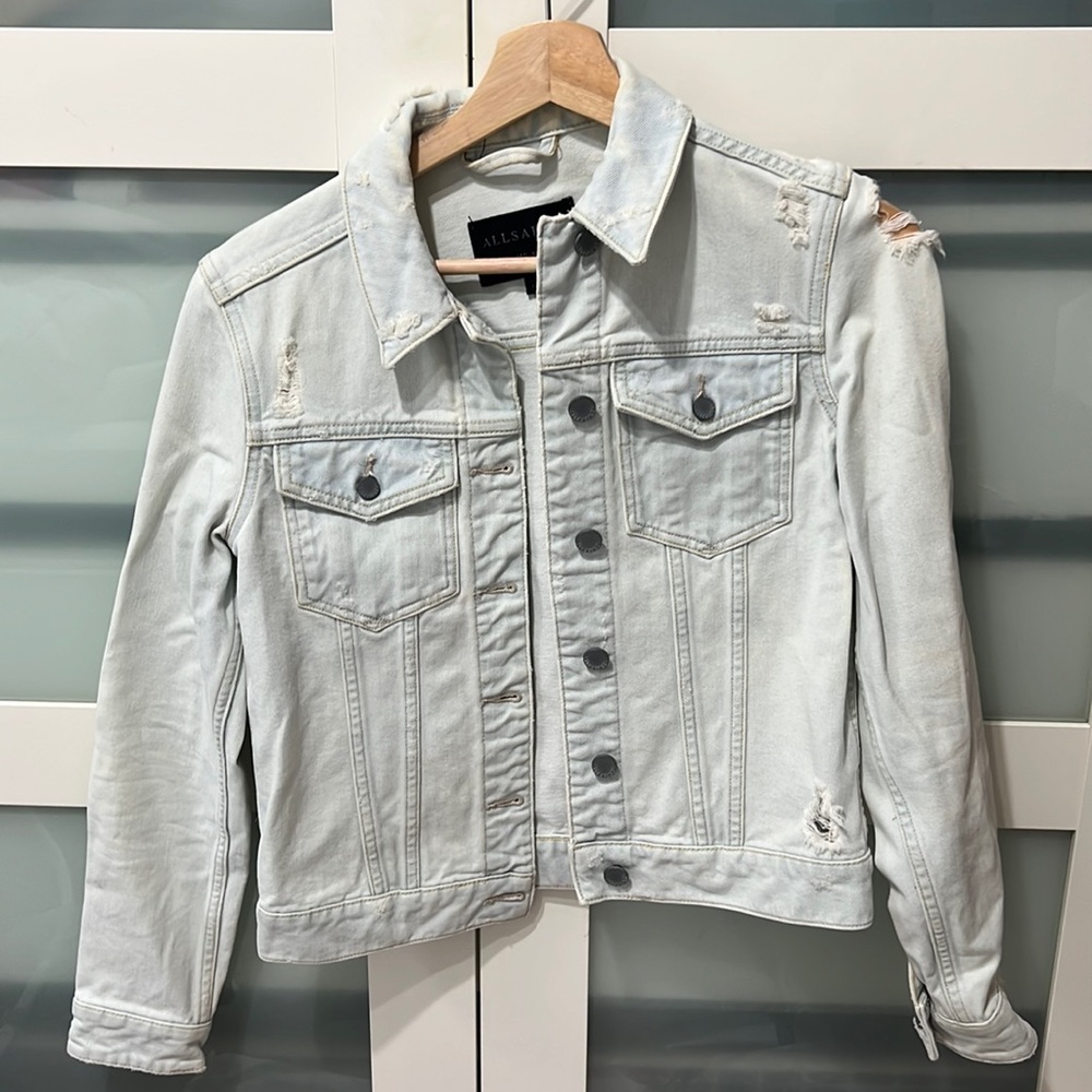 All Saints denim jacket in great condition